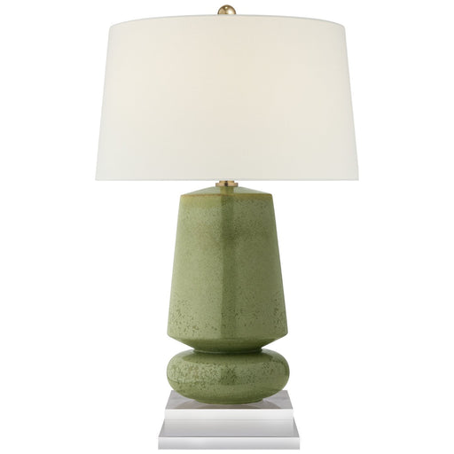 Parisienne Small Table Lamp in Shellish Kiwi