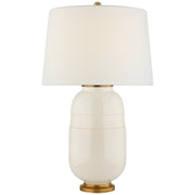 Newcomb Medium Table Lamp in Ivory