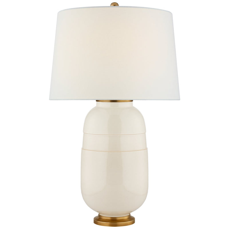Newcomb Medium Table Lamp in Ivory