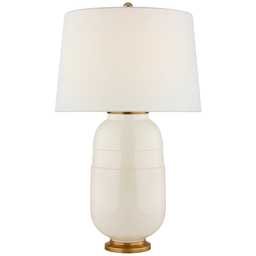 Newcomb Medium Table Lamp in Ivory