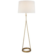 Dauphine Floor Lamp in Gilded Iron
