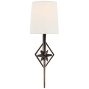 Etoile Wall Sconce in Aged Iron