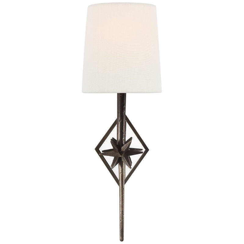 Etoile Wall Sconce in Aged Iron