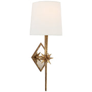 Etoile Wall Sconce in Gilded Iron