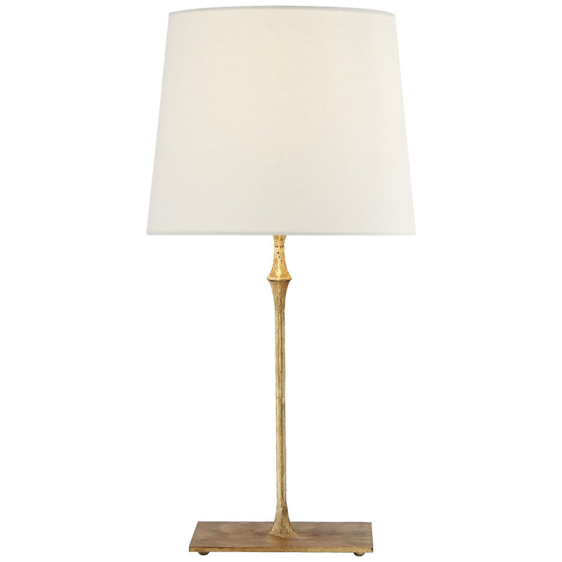 Dauphine Bedside Table Lamp in Gilded Iron