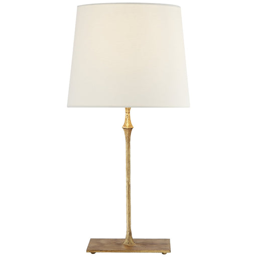 Dauphine Bedside Table Lamp in Gilded Iron