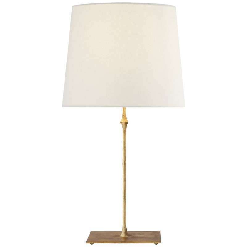 Dauphine Table Lamp in Gilded Iron