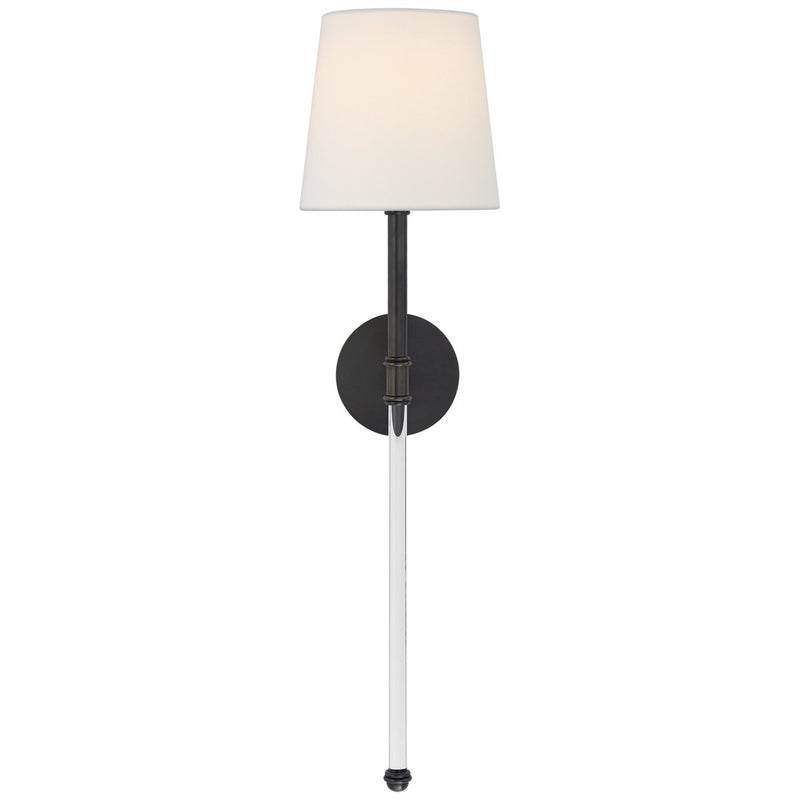 Camille Large Tail Wall Sconce in Bronze
