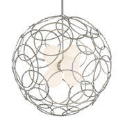 Olympus Orb Pendant in Sterling - 131602-SKT-MULT-85-GG0677 by Hubbardton Forge