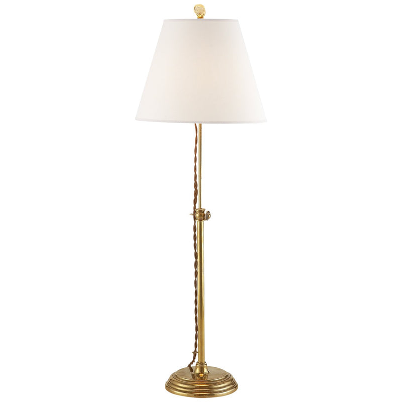 Wyatt Accent Table Lamp in Hand-Rubbed Antique Brass