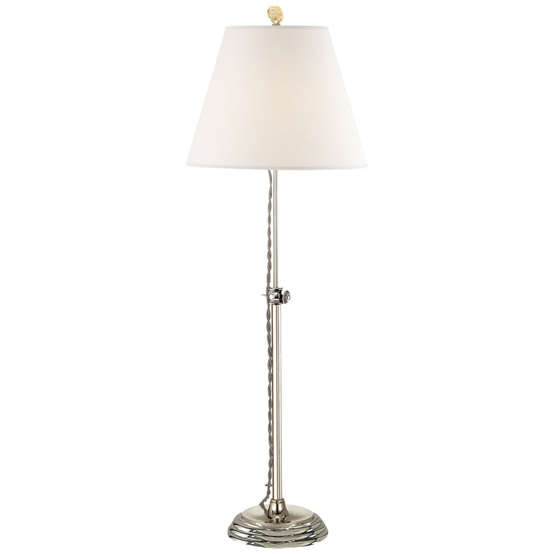 Wyatt Accent Table Lamp in Polished Nickel