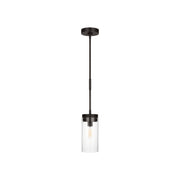 Garrett Medium Pendant in Aged Iron