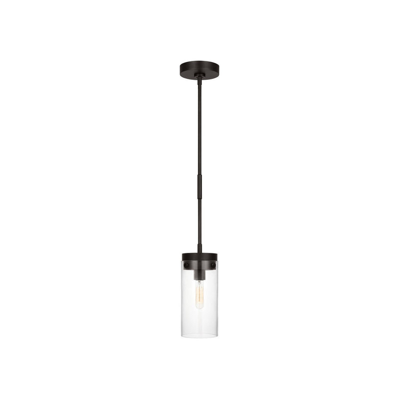 Garrett Medium Pendant in Aged Iron