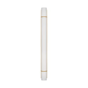 Amelie Large Bath Sconce in Burnished Brass