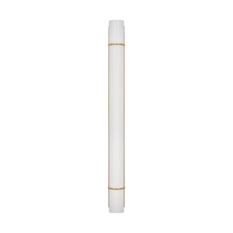 Amelie Large Bath Sconce in Burnished Brass