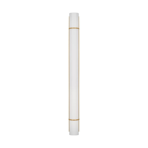 Amelie Large Bath Sconce in Burnished Brass