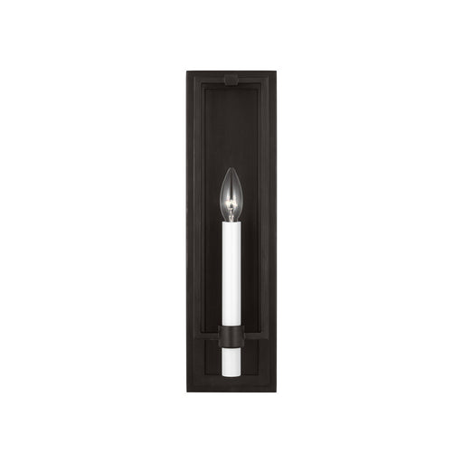 Marston Tall Wall Sconce in Aged Iron