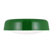 Draper 2-Light Large Flush Mount in Green
