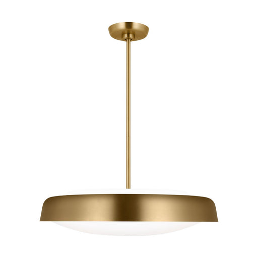 Draper 3-Light Extra Large Pendant in Burnished Brass