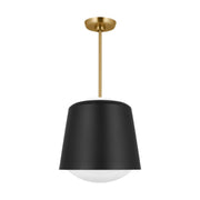Draper Small Pendant in Midnight Black