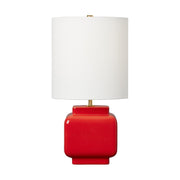 Anderson Medium Table Lamp in Lucent Red