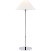 Hackney Table Lamp in Polished Nickel