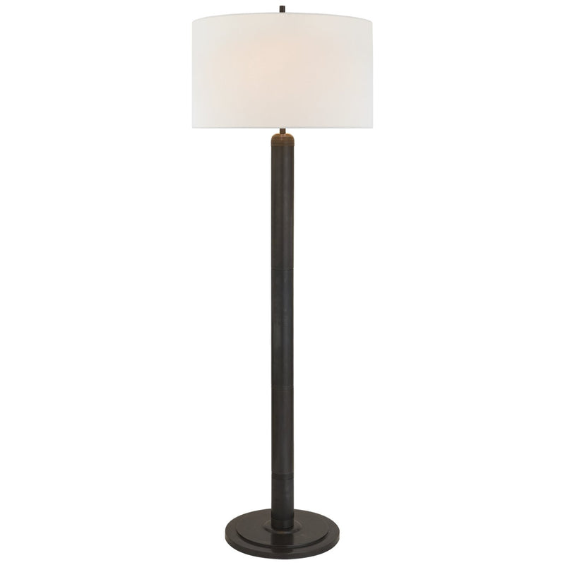 Longacre 2-Light Floor Lamp in Bronze