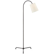Mia Floor Lamp in Aged Iron