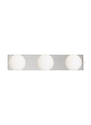 Orbel 3-Light Bath Vanity Light in 3 Light Natural Brass