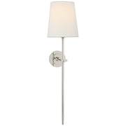 Bryant Large Tail Wall Sconce in Polished Nickel