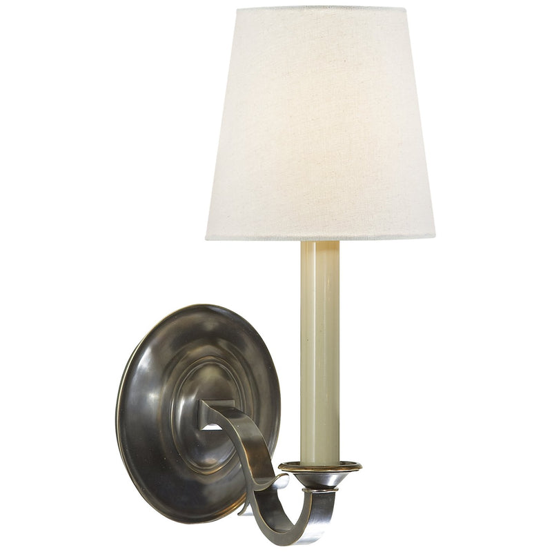 Channing Single Wall Sconce in Bronze