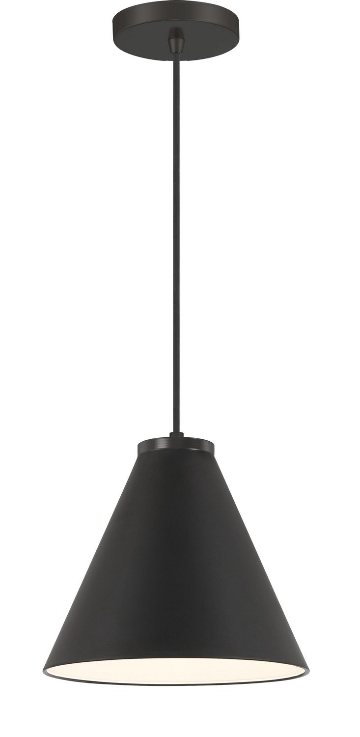 Vantage Cone Mini Pendant in Coal