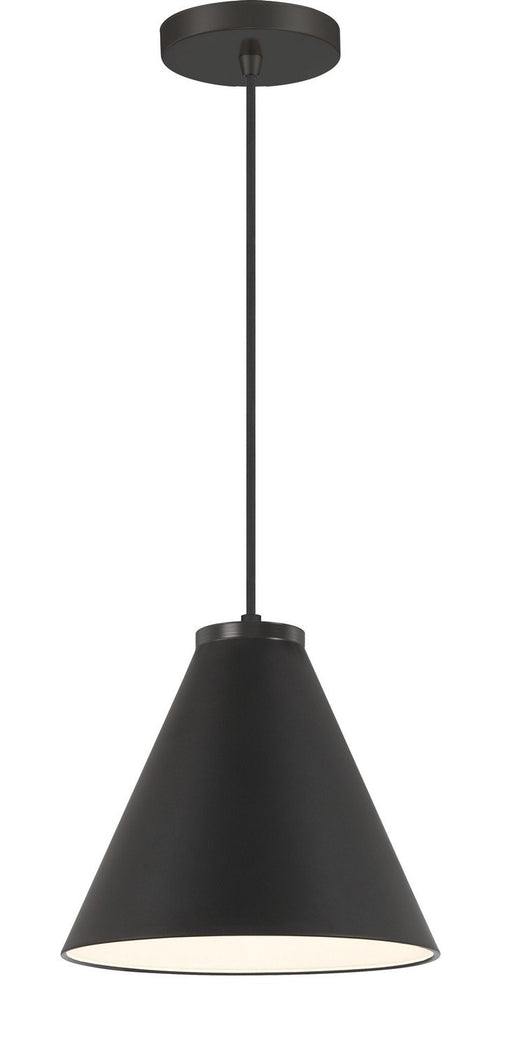 Vantage Cone Mini Pendant in Coal