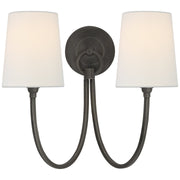 Reed 2-Light Wall Sconce in Bronze