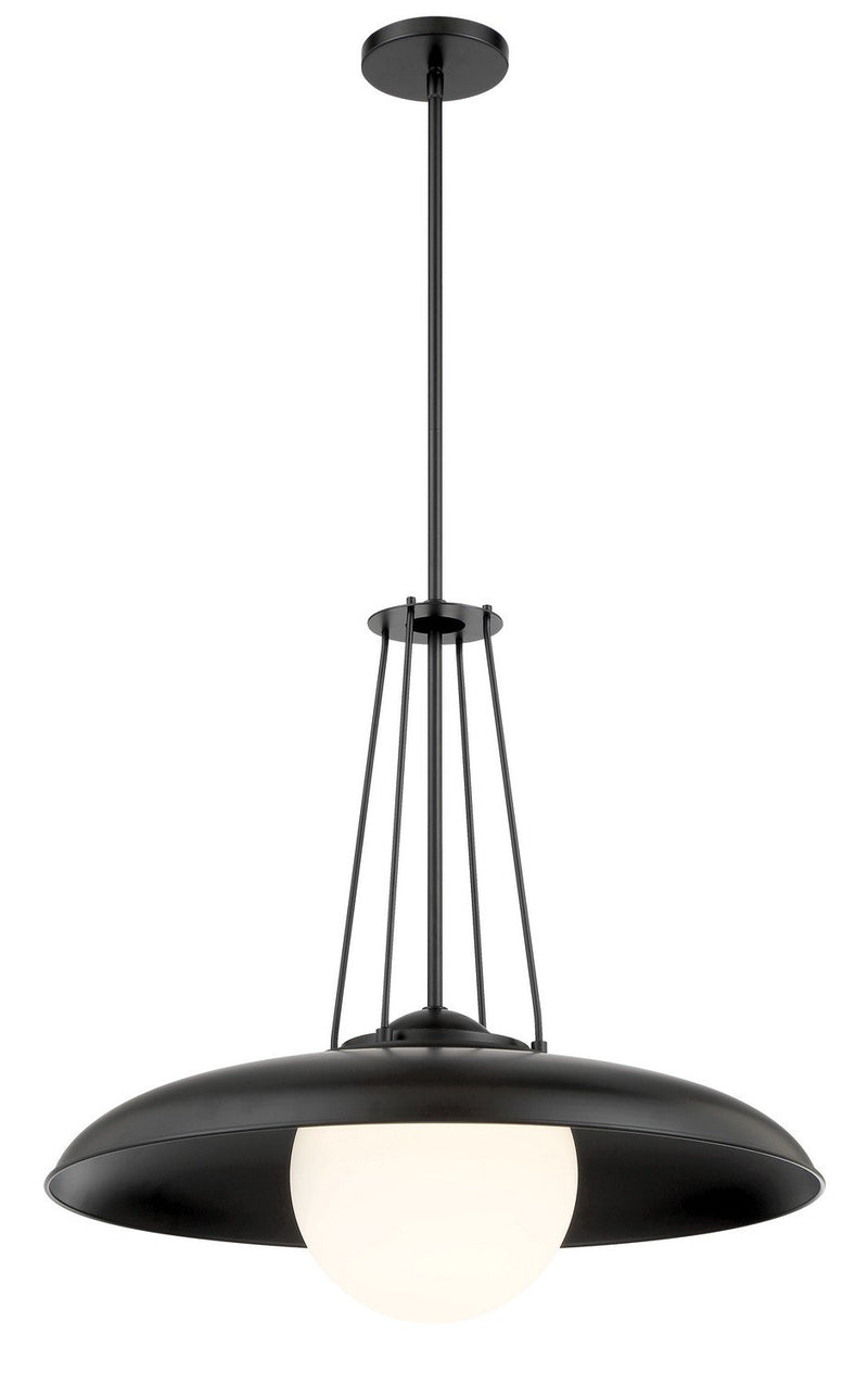 Schooner Ridge 24" Pendant in Coal