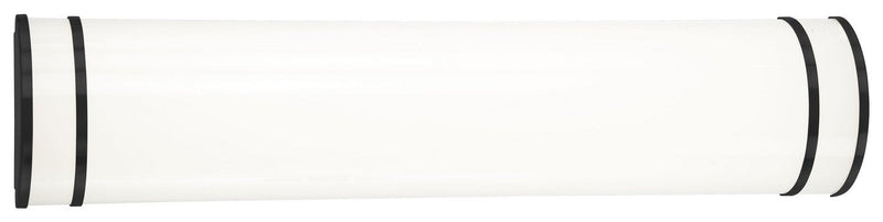 Vantage Vanity 24" Cylinder LED Bath Vanity Light in Coal