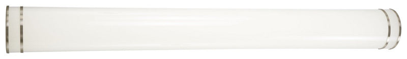 Vantage Vanity 48" Cylinder LED Bath Vanity Light in Brushed Nickel
