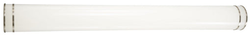 Vantage Vanity 48" Cylinder LED Bath Vanity Light in Brushed Nickel