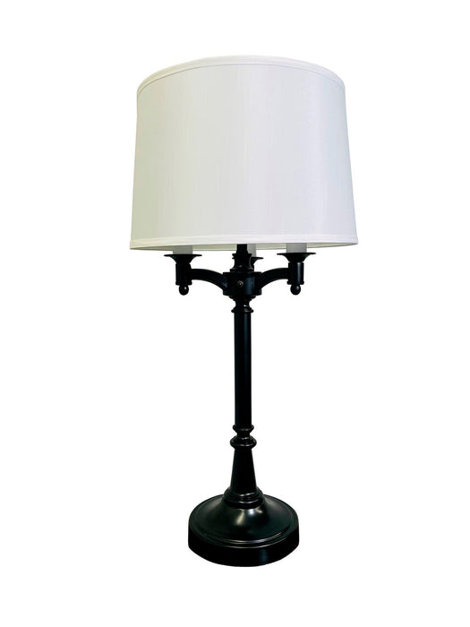 Lancaster Four Light Table Lamp in Black