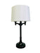 Lancaster Four Light Table Lamp in Black