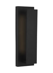 Nate 17 Outdoor Wall Sconce in Black