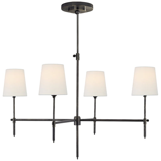 Bryant Large 4-Light Chandelier in Bronze
