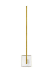 Klee 30 Wall Sconce in Natural Brass Integrated