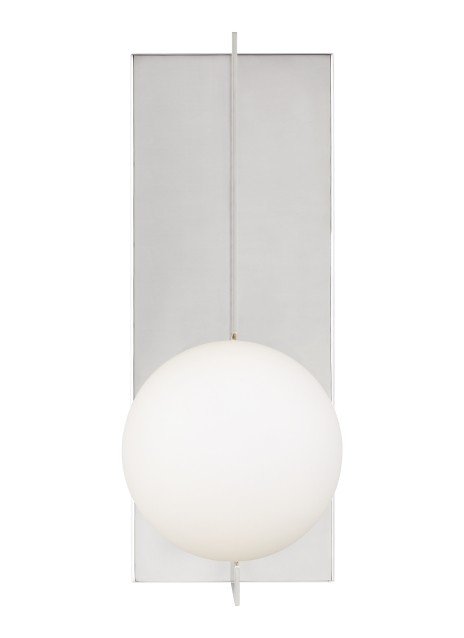 Orbel Bath Sconce in Natural Brass