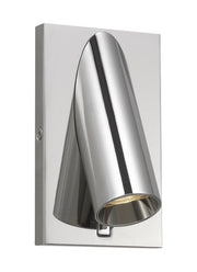 Ponte 5 Wall Sconce in Polished Nickel Integrated