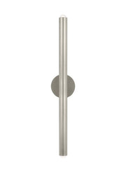 Ebell Large 2-Light Wall Sconce in Antique Nickel