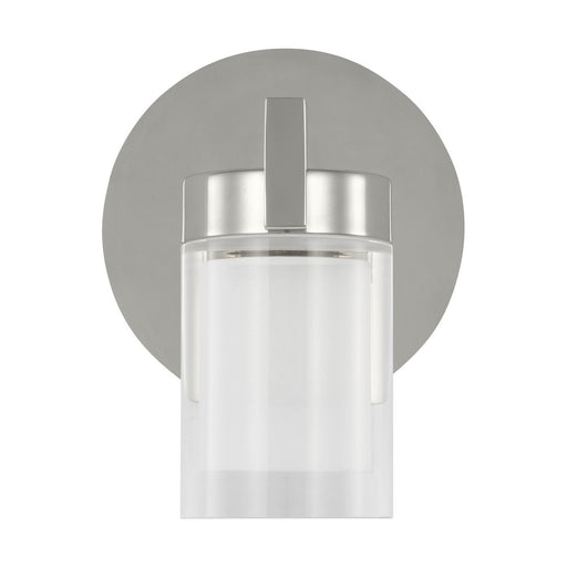 Esfera Small Bath Sconce in Polished Nickel