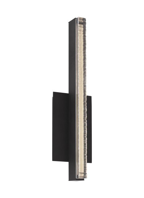 Serre Bath Sconce in Nightshade Black