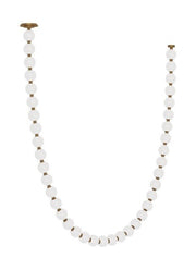 Perle 108 Pendant in Natural Brass