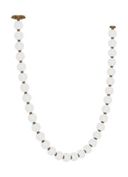 Perle 84 Pendant in Natural Brass